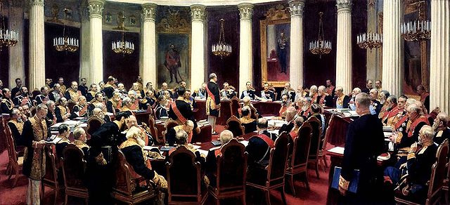 Ilja Repin - Slavnostní zasedání Ilja Repin - Slavnostní zasedání